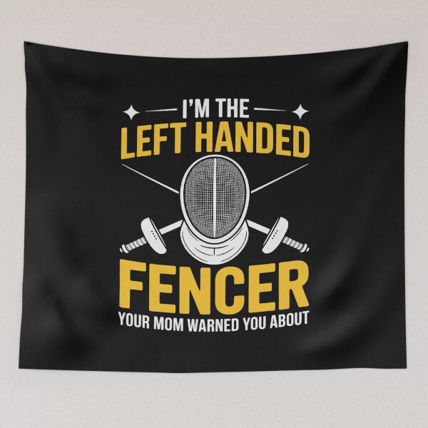 Item preview, Fencing Left Handed Fencer Sport Fence Foil Epee Sabre designed and sold by nicomitchell.