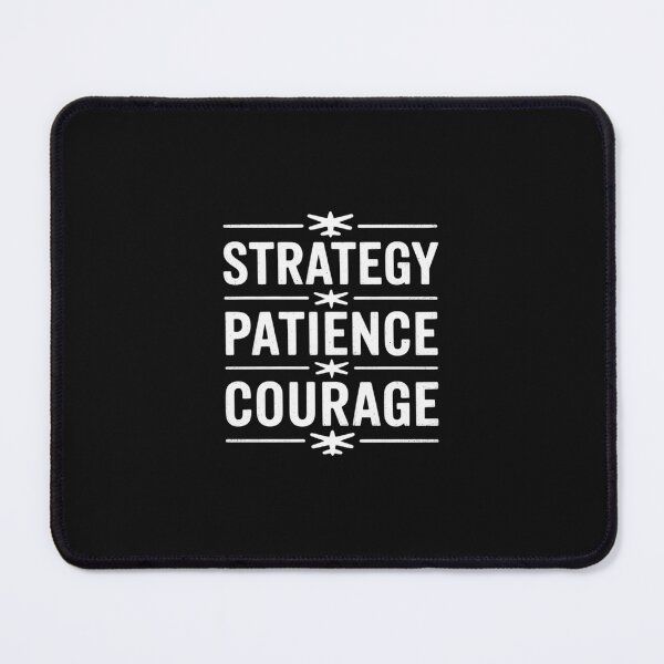 Item preview, Fencing Strategy Patience Courage Fencer designed and sold by nicomitchell.