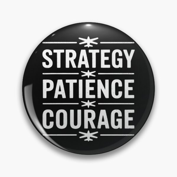 Item preview, Fencing Strategy Patience Courage Fencer designed and sold by nicomitchell.