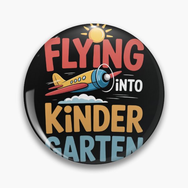 Item preview, First Day of Kindergarten Back To School Flying Aeroplane designed and sold by nicomitchell.