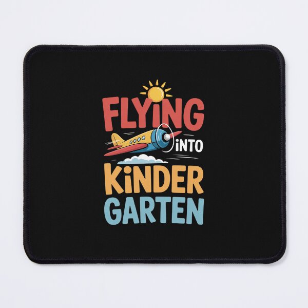 Item preview, First Day of Kindergarten Back To School Flying Aeroplane designed and sold by nicomitchell.
