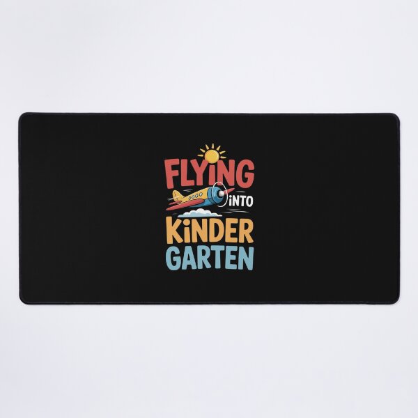 Item preview, First Day of Kindergarten Back To School Flying Aeroplane designed and sold by nicomitchell.