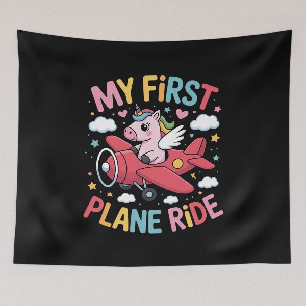 Item preview, First Time Flying My First Airplane Ride Boys Girls designed and sold by nicomitchell.
