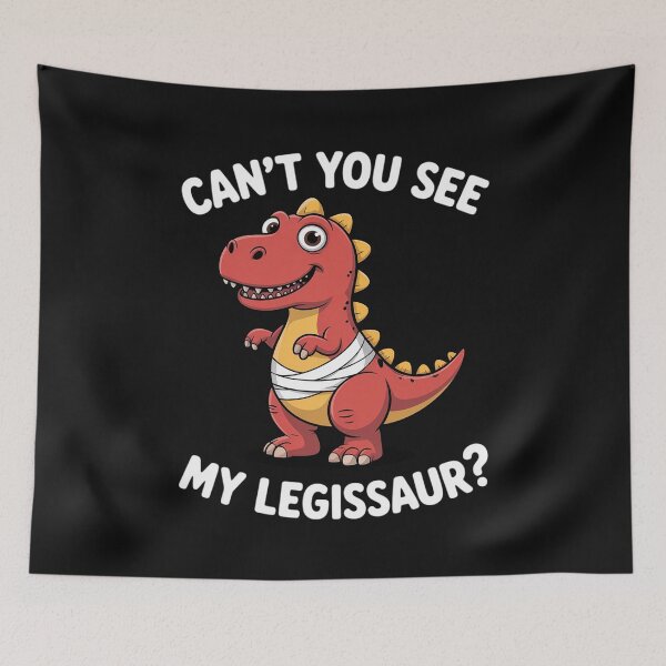 Item preview, Get Well Broken Leg Dinosaur Legissaur with a Cast designed and sold by nicomitchell.