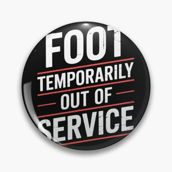 Item preview, Get well soon Broken Foot Broken Foot Recovery designed and sold by nicomitchell.