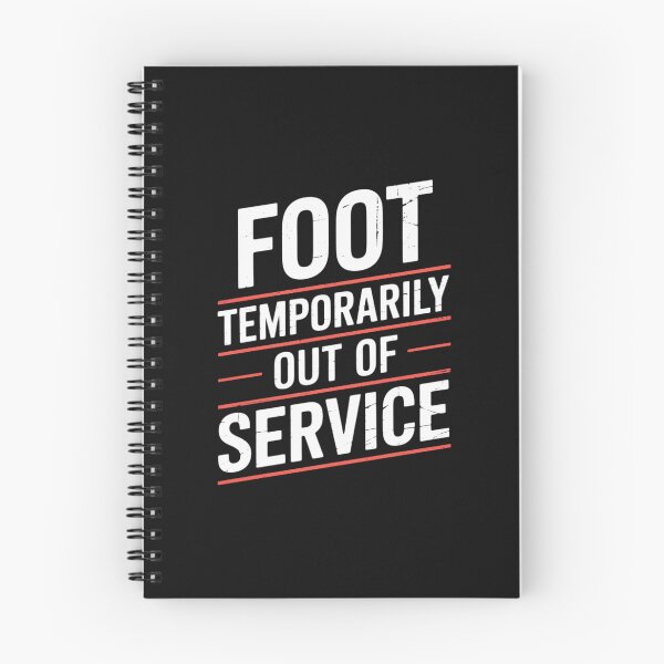 Item preview, Get well soon Broken Foot Broken Foot Recovery designed and sold by nicomitchell.