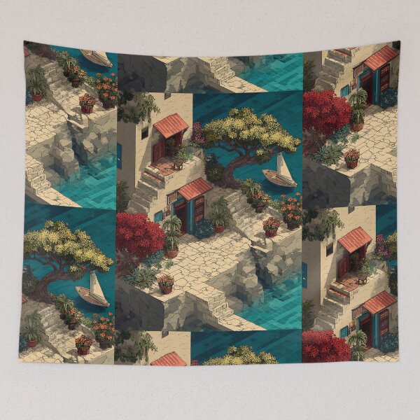 Item preview, Minimal Isometric Pixel Art designed and sold by bapupa.