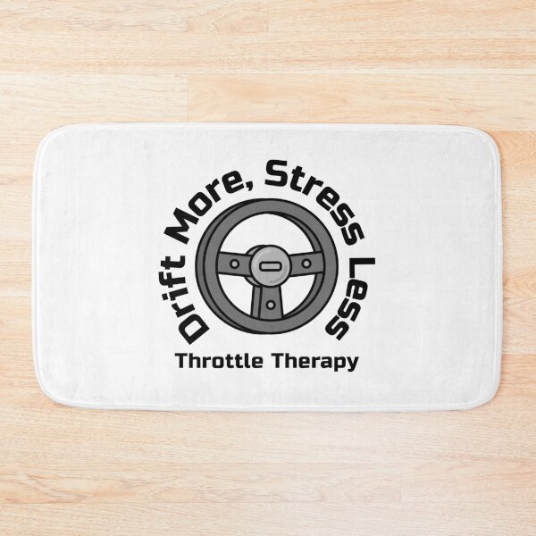Item preview, Drift More Stress Less – Throttle Therapy | Drift Lifestyle Design designed and sold by WhackingTax.