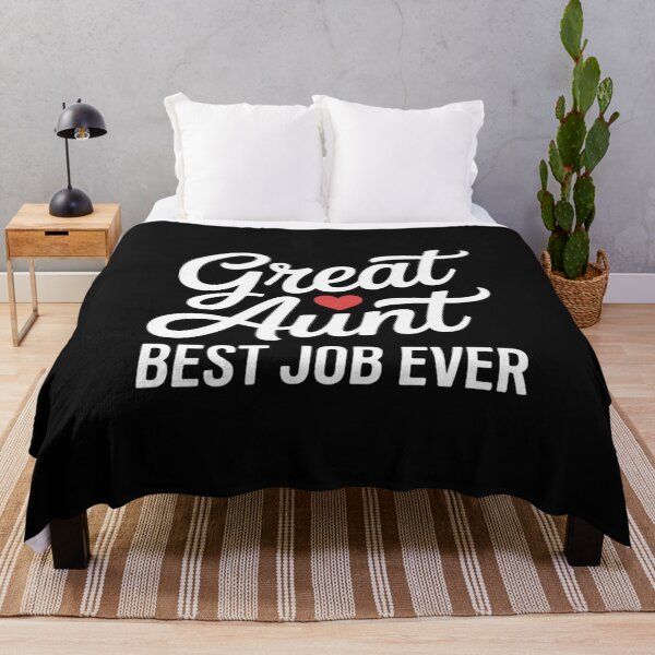 Item preview, Great Aunt Best. Job. Ever. Auntie Cute Mothers Day Gifts designed and sold by nicomitchell.