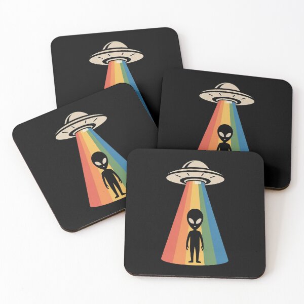 Item preview, UFO Abduction - Alien Abduction Aliens Lover designed and sold by CottonCandyPrin.