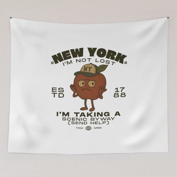 Item preview, New York : I'm not lost, I'm taking a scenic byway  designed and sold by Peerless-Prime.