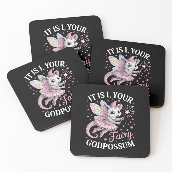 Item preview, It Is I Your Fairy Godpossum Opossum Spirit Animal designed and sold by nicomitchell.