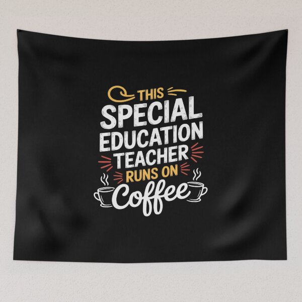 Item preview, Special Education Teacher Coffee SPED Ed School  designed and sold by MicanCuteStore.
