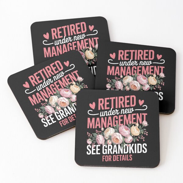 Item preview, Retired Under New Management See Grandkids Retirement designed and sold by LacostCarl.