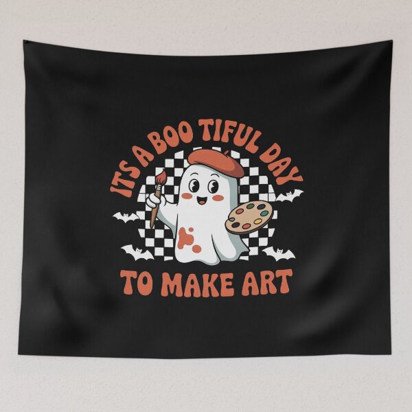 Item preview, It's A Bootiful Day To Make Art Halloween Art Teacher designed and sold by nicomitchell.
