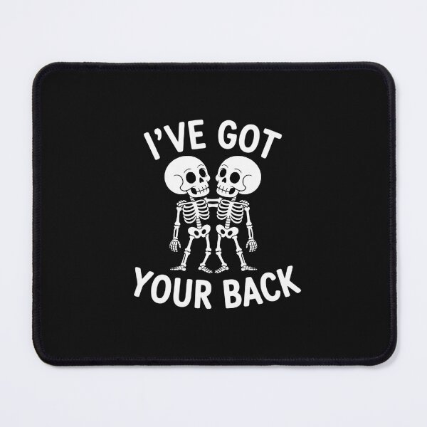 Item preview, I've Got Your Back Halloween Skeleton Skull Men and Women designed and sold by nicomitchell.