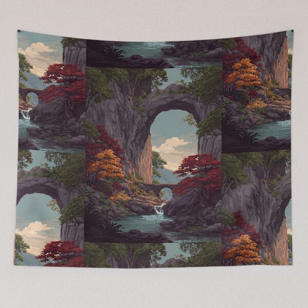 Item preview, Digital Pixel Art Nature designed and sold by bapupa.