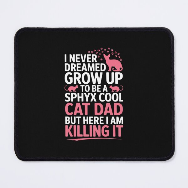 Item preview, Sphynx Cat Breeder Hairlessness Dad Pet Lover Father's Day designed and sold by nicomitchell.
