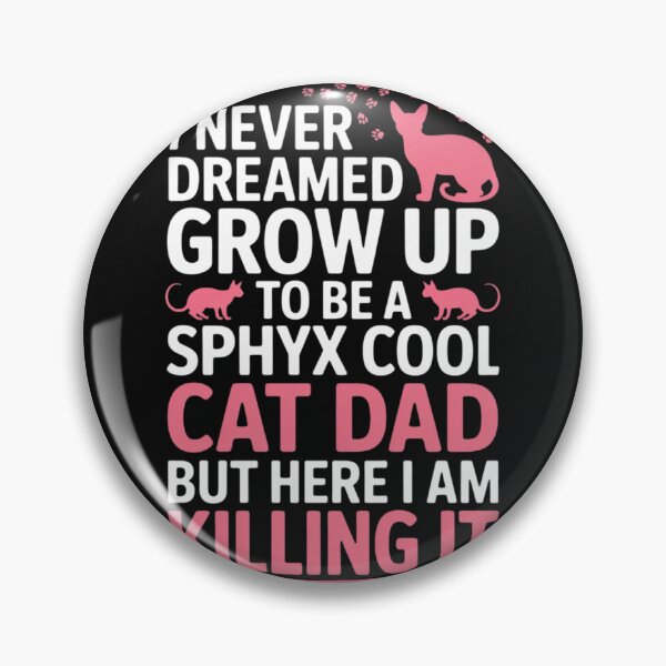Item preview, Sphynx Cat Breeder Hairlessness Dad Pet Lover Father's Day designed and sold by nicomitchell.