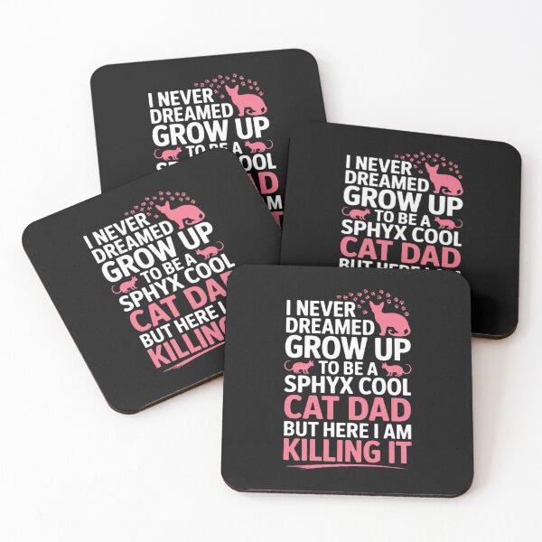Item preview, Sphynx Cat Breeder Hairlessness Dad Pet Lover Father's Day designed and sold by nicomitchell.