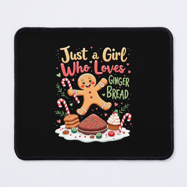 Item preview, Just A Girl Who Loves Gingerbread designed and sold by AdellBridgett.