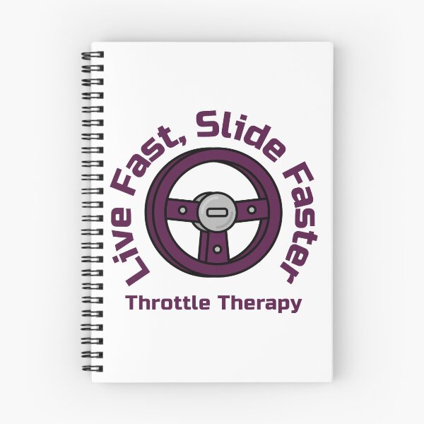 Item preview, Live Fast Slide Faster – Throttle Therapy Drift Design designed and sold by WhackingTax.