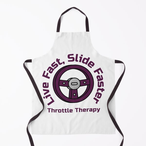 Item preview, Live Fast Slide Faster – Throttle Therapy Drift Design designed and sold by WhackingTax.