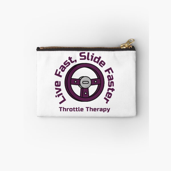 Item preview, Live Fast Slide Faster – Throttle Therapy Drift Design designed and sold by WhackingTax.