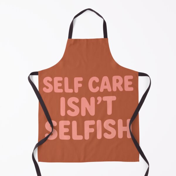 Item preview, Self Care Isn’t Selfish — Positive Mental Health Typography designed and sold by Afridi Art House.