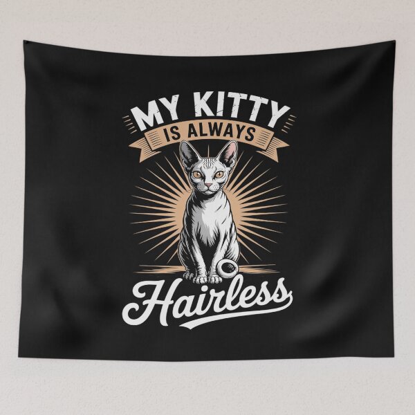 Item preview, Sphynx Cat Kitty Always Hairless Animal Breeder Pet Lover designed and sold by nicomitchell.
