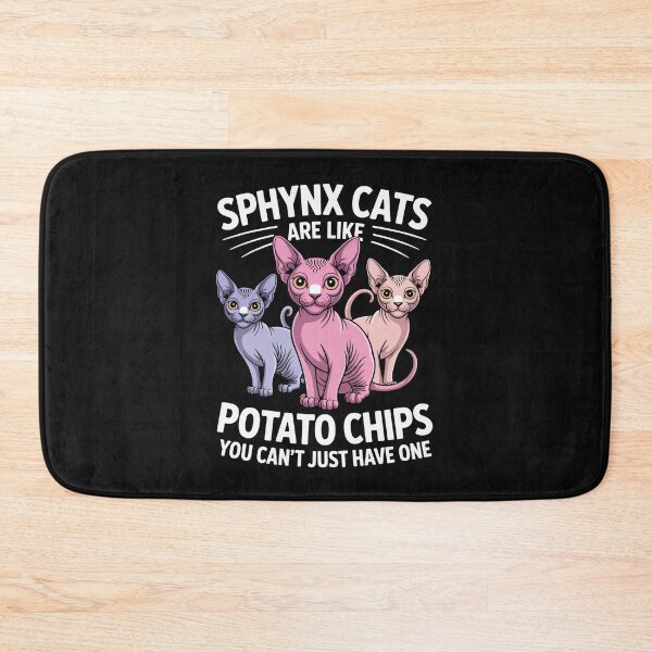 Item preview, Sphynx Cat Potato Chips Lover Breeder Pet Owner Men Women Girls Kids designed and sold by nicomitchell.