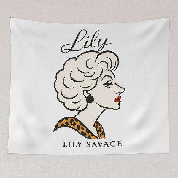 Item preview, Lily Savage – ✨Legends of Drag Collection✨ – Icons of the Isles Edition – NEVER MINCE YOUR WORDS designed and sold by WheelieGdArt.
