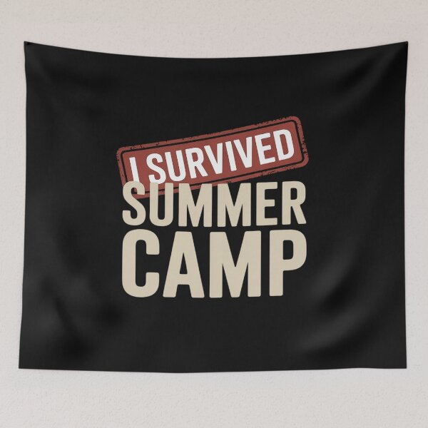 Item preview, Summer Camp Vacation Kids Teens Camp Counselors I Survived designed and sold by nicomitchell.