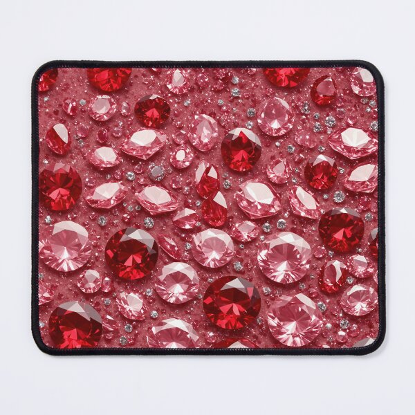 Item preview, sparkling red and pink gemstones, diamonds, crystals designed and sold by DigitalPartisan.