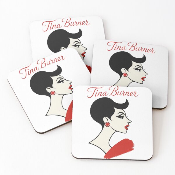 Item preview, Tina Burner – ✨Legends of Drag Collection✨ – TOO HOT TO HANDLE designed and sold by WheelieGdArt.