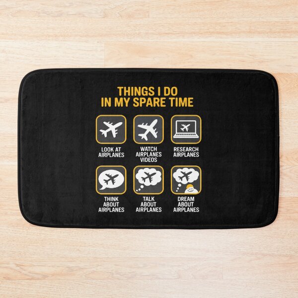 Item preview, Things I Do In My Spare Time Airplanes Aviation Pilot designed and sold by nicomitchell.