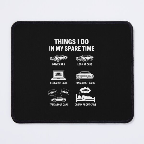 Item preview, Things I Do In My Spare Time Car Guy Car Enthusiast designed and sold by nicomitchell.