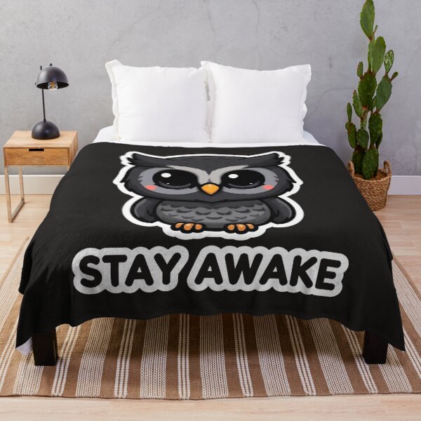 Item preview, Shadow Owl – Stay Awake | Cute Night Mode Chibi Owl Design designed and sold by EchopawCo.
