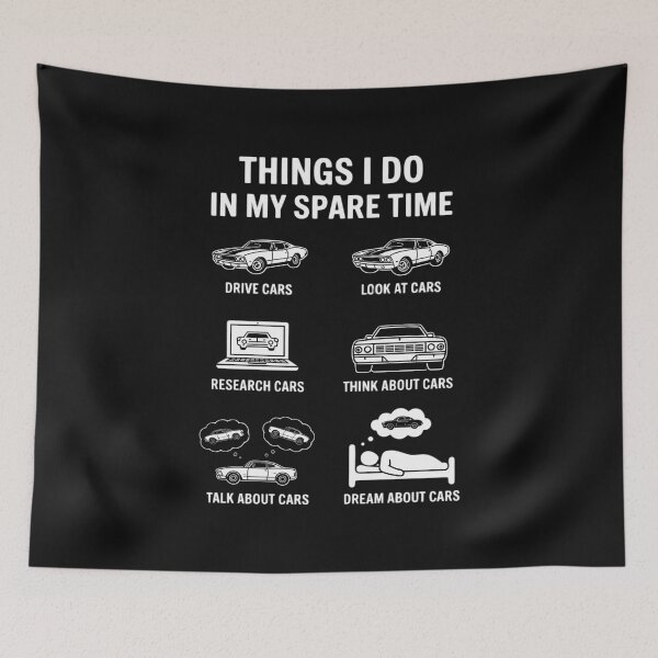 Item preview, Things I Do In My Spare Time Car Guy Car Enthusiast designed and sold by nicomitchell.