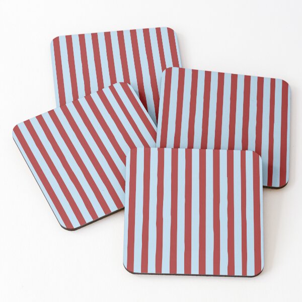 Item preview, Blue and maroon stripes designed and sold by byceline.
