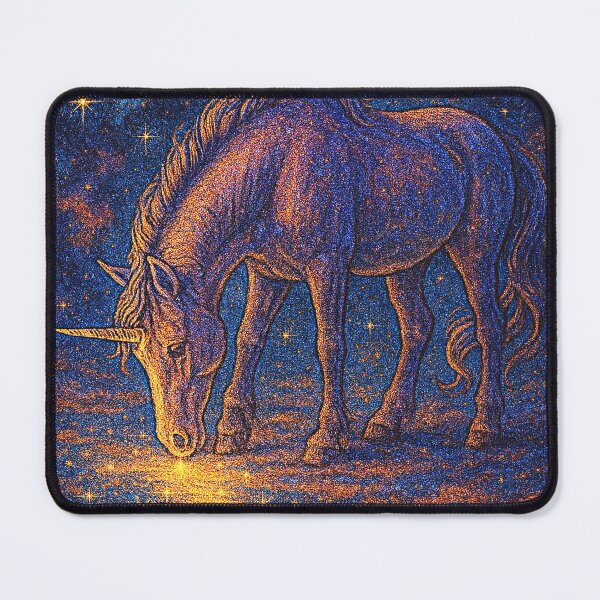 Item preview, Cosmic Unicorn Grazing on Starlight designed and sold by Expl0rer.