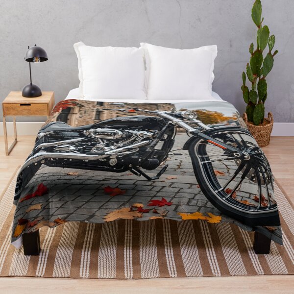 Item preview, American Motorcycle in Historic Autumn Street designed and sold by MINE Design-Works.