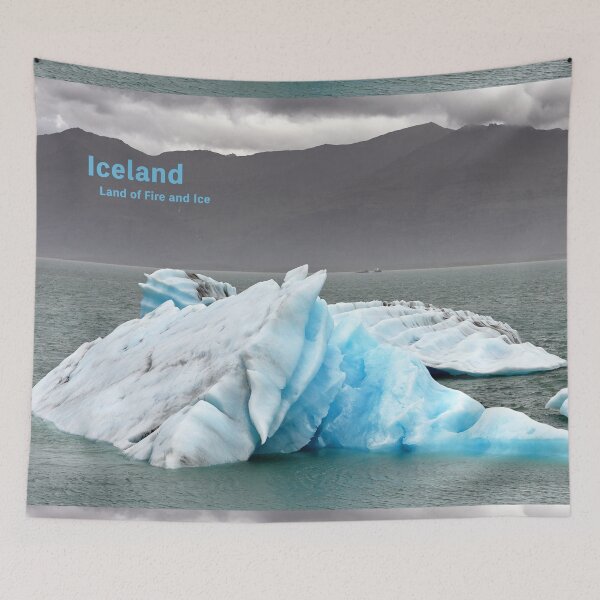 Item preview, Glacial lake Jokulsarlon in Iceland., Original photography designed and sold by studio838.