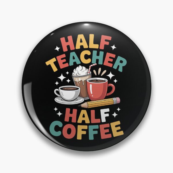 Item preview, Womens Half Coffee Half Teacher 1st Day of School Coffee Lover  designed and sold by MicanCuteStore.