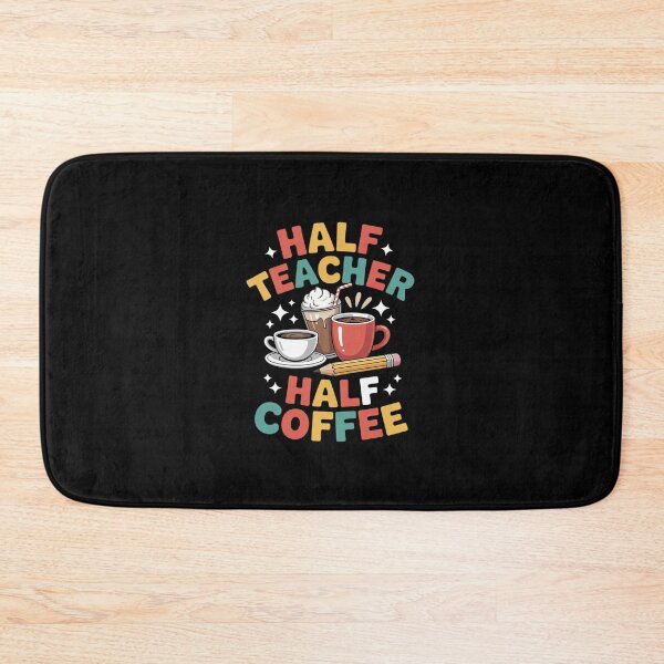 Item preview, Womens Half Coffee Half Teacher 1st Day of School Coffee Lover  designed and sold by MicanCuteStore.