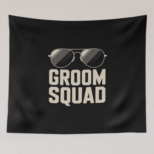 Item preview, Groom Squad Sunglasses Wedding Bachelor Party designed and sold by nicomitchell.