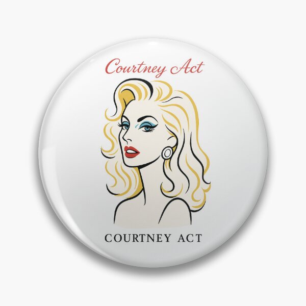 Item preview, Courtney Act – ✨Legends of Drag Collection✨ – BLONDE, BRILLIANT, BARELY LEGAL designed and sold by WheelieGdArt.