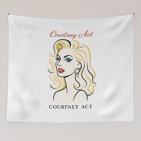 Item preview, Courtney Act – ✨Legends of Drag Collection✨ – BLONDE, BRILLIANT, BARELY LEGAL designed and sold by WheelieGdArt.