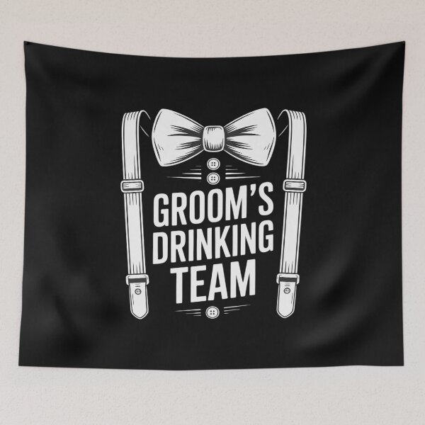 Item preview, Groom's Drinking Team  Bachelor Party Squad  Wedding designed and sold by nicomitchell.