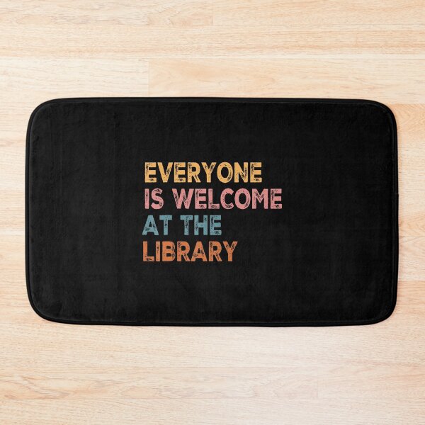 Item preview, Everyone Is Welcome At The Library Librarian Reader Book designed and sold by AdellBridgett.